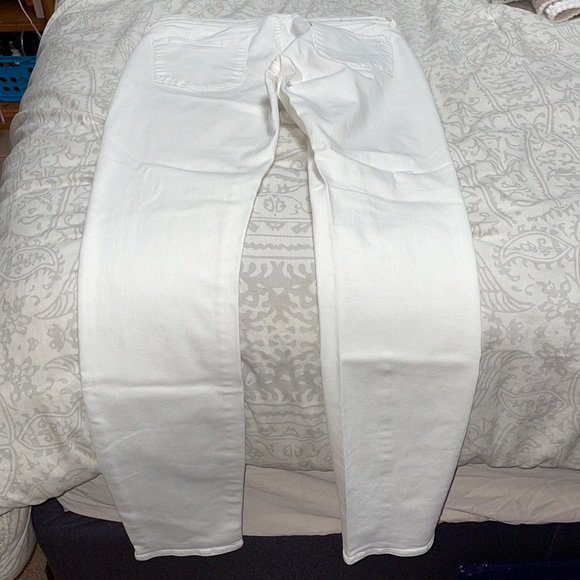 Articles of Society Mid Rise White Skinny Jeans - Picture 4 of 9